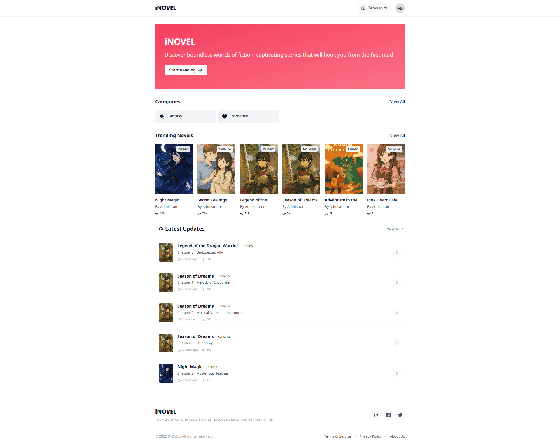iNOVEL preview 1